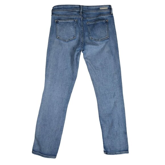 Pilcro and the Letterpress Slim Boyfriend Jeans 26 Mid Rise Relaxed Fit Soft Fad - Picture 2 of 10